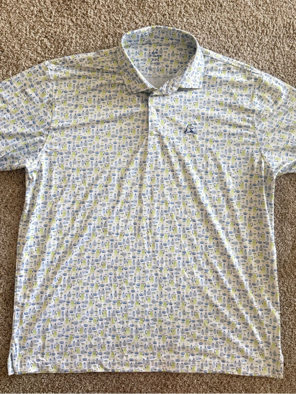 Men’s Rhoback Performance Polo- size 3XL